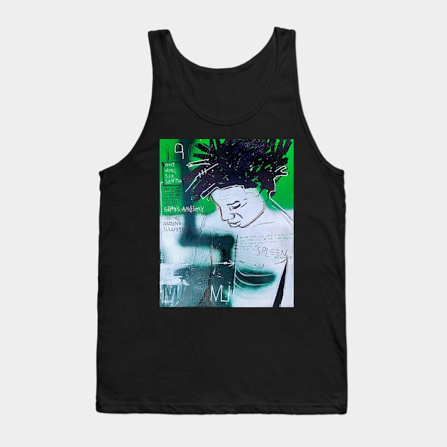 BASQUIAT SPLEEN Tank Top by Basquiat